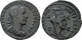 SELEUCIS & PIERIA. Antioch. Philip II (247-249). Hexassarion.