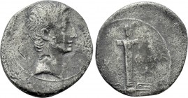 AUGUSTUS (27 BC-AD 14). Denarius. Rome.