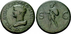 BRITANNICUS (41-54). Sestertius. Balkan / Thracian mint. Struck under Claudius.