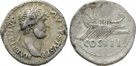 HADRIAN (117-138). Denarius. Uncertain eastern mint.