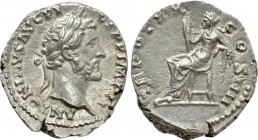 ANTONINUS PIUS (161-180). Denarius. Rome.