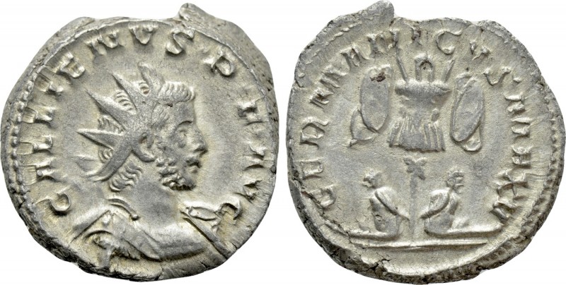 GALLIENUS (253-268). Antoninianus. Cologne. 

Obv: GALLIENVS PF AVG. 
Radiate...