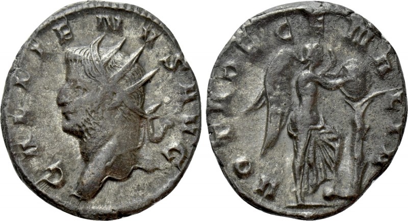 GALLIENUS (253-268). Antoninianus. Mediolanum. 

Obv: GALLIENVS AVG. 
Radiate...