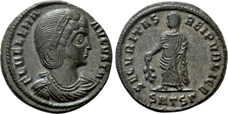 HELENA (Augusta, 324-328/30). Follis. Thessalonica. 

Obv: FL HELENA AVGVSTA. ...