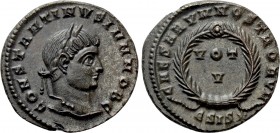 CONSTANTINE II (Caesar, 316-337). Follis. Siscia.