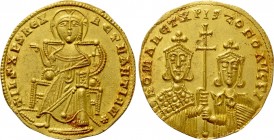 ROMANUS I LECAPENUS (920-944). GOLD Solidus. Constantinople.
