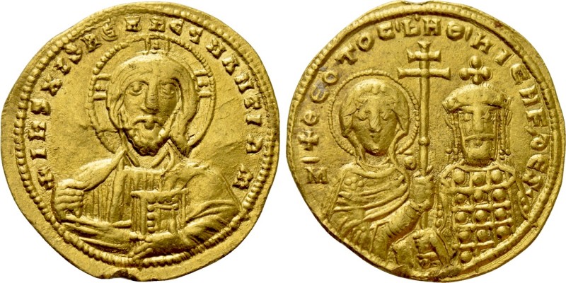 NICEPHORUS II PHOCAS (963-969). GOLD Histamenon Nomisma. Constantinople. 

Obv...