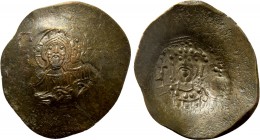 JOHN II COMNENUS (1118-1143). Billon Aspron Trachy. Constantinople.