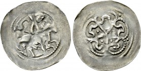 HOLY ROMAN EMPIRE. Ottokar IV (Duke of Styria, 1164-1192). Pfennig. Fischau.