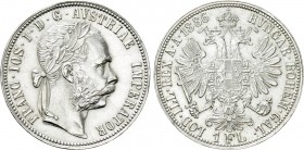 AUSTRIA. Franz Joseph I (1848-1916). 1 Gulden (1886). Wien (Vienna).