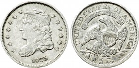 UNITED STATES. 5 Cent (1835). Philadelphia. Capped Bust type.
