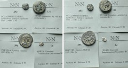 4 Greek and Roman Provincial Coins; Apamea, Antandros etc.