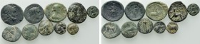 10 Greek Coins; Phokaia; Sardeis etc.