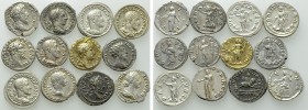 12 Denarii; Maximinus Thrax, Hadrianus etc.