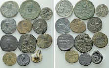 12 Byzantine Coins and Seals.