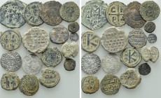 17 Coins and Seals; Byzantine Empire, Armenia, Russia, Islamic.