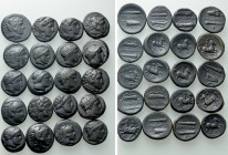 20 Coins of the Macedonian Kingdom; Alexander the Great and Philip II.