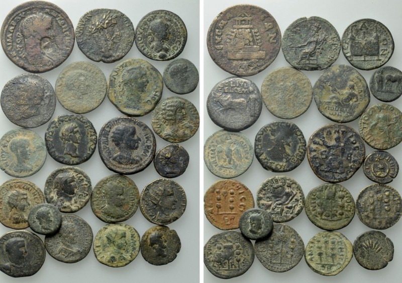 21 Roman Provincial Coins. 

Obv: .
Rev: .

. 

Condition: See picture.
...