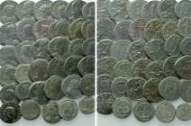 Circa 35 Late Roman Coins.