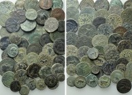 Circa 50 Ancient and Medieval Coins.