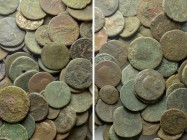 Circa 70 Roman Coins.