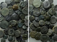 Circa 80 Greek, Roman and Byzantine Coins.