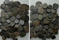 Circa 90 Ottoman Coins.