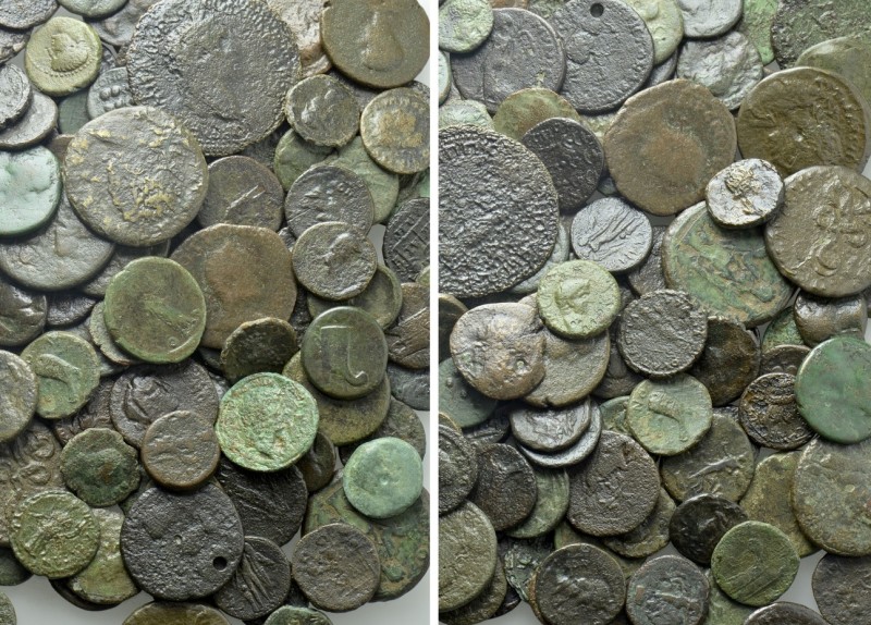 Circa 120 Roman Provincial Coins. 

Obv: .
Rev: .

. 

Condition: See pic...