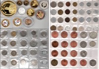 Collection of Modern Coins and Medals; Circa 200 Coins, Some Silver..