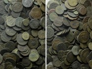 Circa 250 Roman Coins.