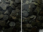 Circa 300 Roman Coins.