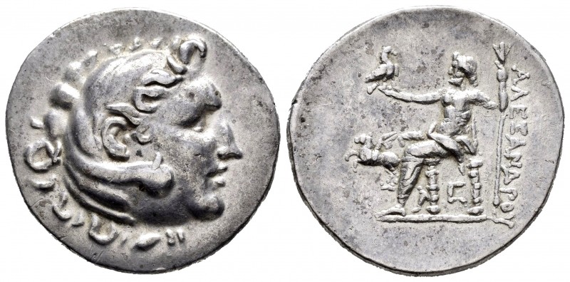 Kingdom of Macedon. Alexander III, "The Great". Tetradracma. 169-168 a.C. Alaban...