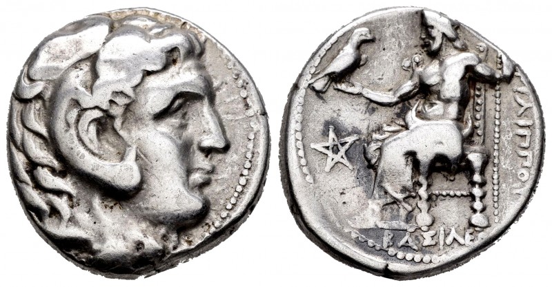 Kingdom of Macedon. Philip III. Tetradracma. 323-317 a.C. Uncertain mint. (Price...