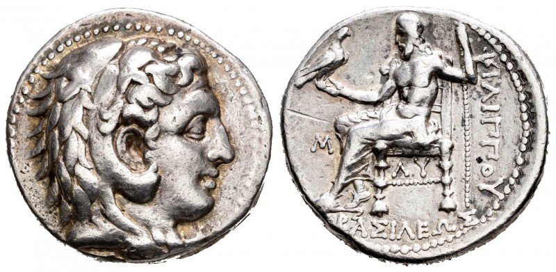 Kingdom of Macedon. Philip III. Tetradracma. 323-317 a.C. Babylon. (Price-P238)....