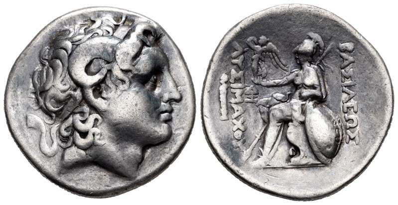 Kingdom of Thrace. Lysimachos. Tetradracma. 305-281 a.C. Lampsakos. (Thompson-50...