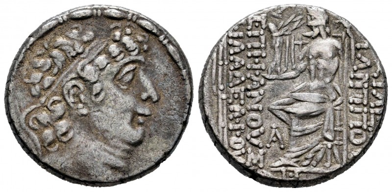 Seleukid Kingdom. Philip I Philadelphos. Tetradracma. 93-83 a.C. (Sng Cop-425 va...