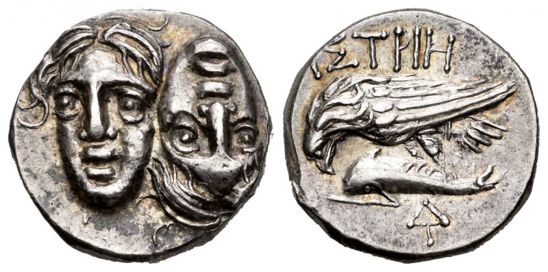 Kingdom of Thrace. Istros. Dracma. 400-350 a.C. (Gc-1669). (Cy-1540). Anv.: Cabe...