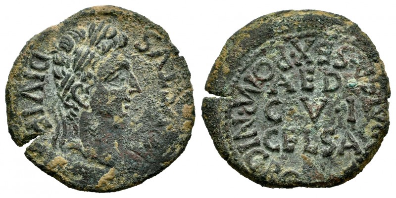 Celsa. Semis. 27 a.C.-14 d.C. Velilla del Ebro (Zaragoza). Época de Augusto. (Ab...