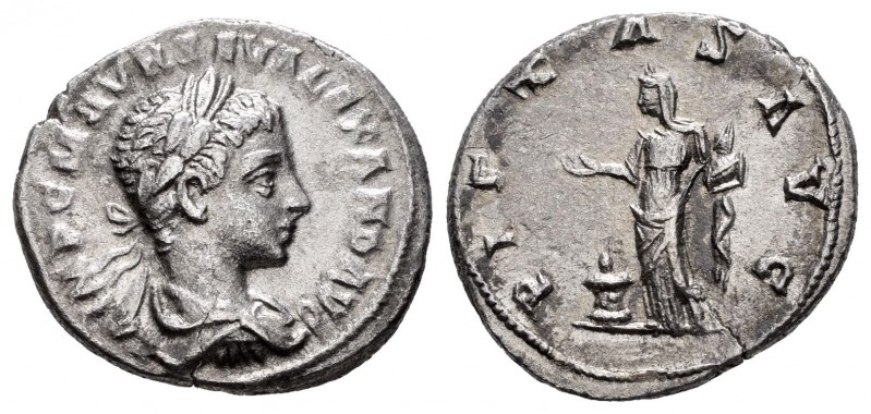 Severus Alexander. Denario. 223 d.C. Antioch. (Spink-7889). (Ric-293). Rev.: PIE...