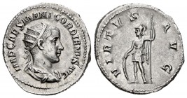 Gordian III. Antoniniano. 238-244 d.C. Rome. (Ric-6). (Ch-381). (Rs-381). Anv.: IMP CAES M ANT GORDIANVS AVG. Busto radiado y drapeado a la derecha. R...