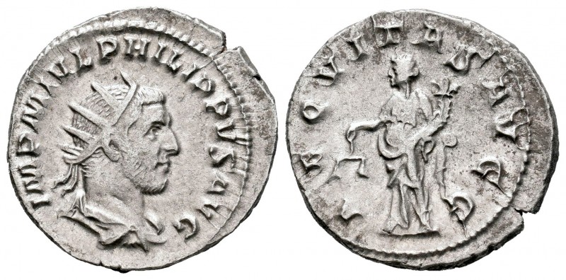 Philip I. Antoniniano. 245-247 d.C. Rome. (Spink-8918). (Ric-27b). (Seaby-9). Re...