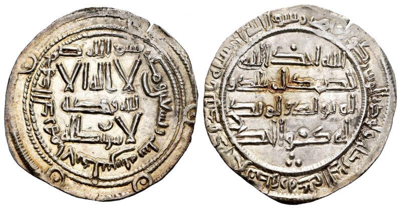 Emirato. Al Hakam I. Dirham. 196 H. Ag. 2,76 g. XF. Est...75,00.