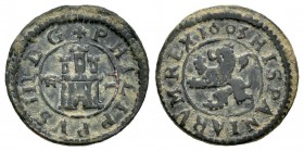 Philip III (1598-1621). 2 maravedís. 1603. Segovia. (Cal 2008-835). Ae. 1,63 g. Choice VF. Est...20,00.