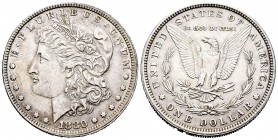 United States. 1 dollar. 1880. Philadelphia. (Km-110). Ag. 26,64 g. XF. Est...45,00.