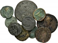 Lote de 10 bronces diferentes del Imperio Romano. Interesante. A EXAMINAR. F/Almost VF. Est...200,00.