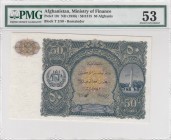 Afghanistan, 50 Afghanis, 1936, AUNC, p19r 
PMG 53
Estimate: 250-500 USD
