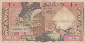 Algeria, 10 Dinars, 1964, FİNE, p123
 Serial Number: 221 j 80
Estimate: 20-40 USD
