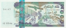 Algeria, 2.000 Dinars, 2011, UNC, p144
 Serial Number: 0818672508
Estimate: 15-30 USD