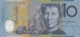 Australia, 10 Dollars, 2016, UNC, p58h
Polymer plastic banknotes, Serial Number: CA 15744075
Estimate: 15-30 USD
