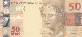 Brasil, 50 Reais, 2010, UNC, p256b
 Serial Number: DA033018678
Estimate: 25-50 USD